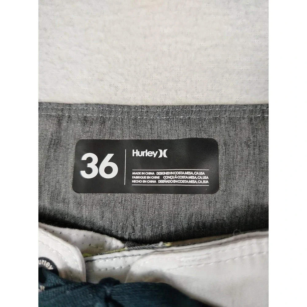 Hurley Swim Trunks Board‎ Shorts Mens 36 Multicolor Toucan Pineapple Tropical
